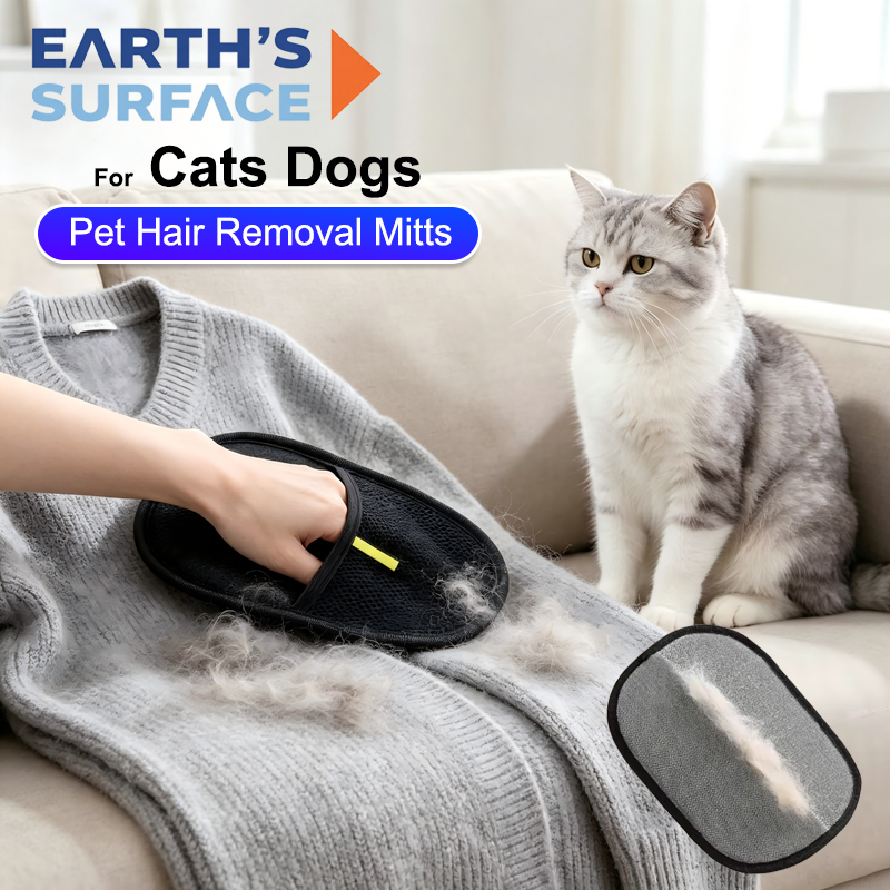 Pet Hair Remover Brush - Перчатки для удаления шерсти домашних животных