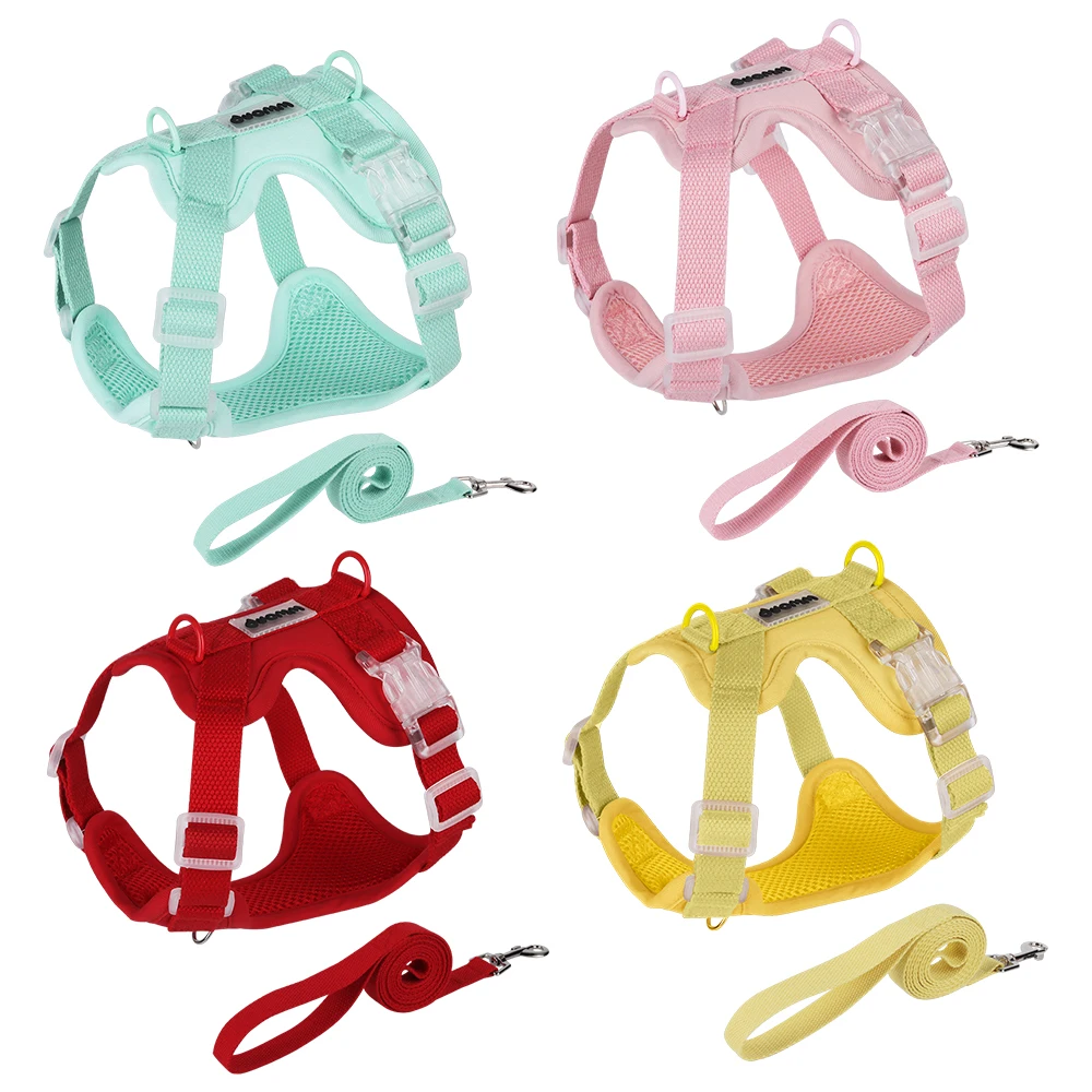 No Pull Dog Harness - Красочная легкая шлейка для собак для