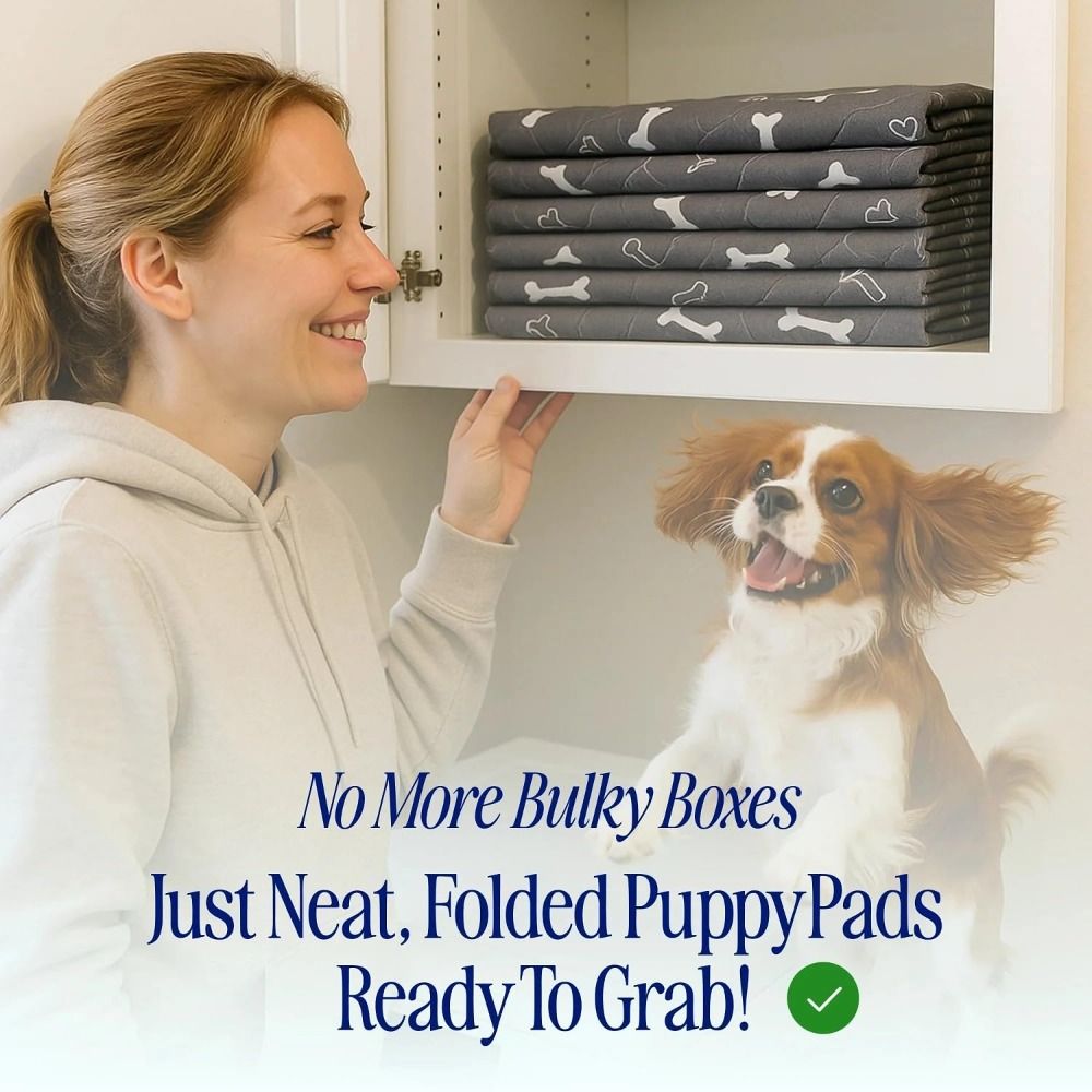 Pet Supplies Outlet - Супервпитывающий коврик для животных, многоразовый, противоскользящий,