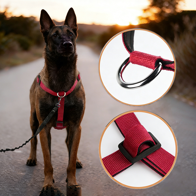 Нейлоновая шлейка для собак с  – обзор и цена No Pull Dog Harness