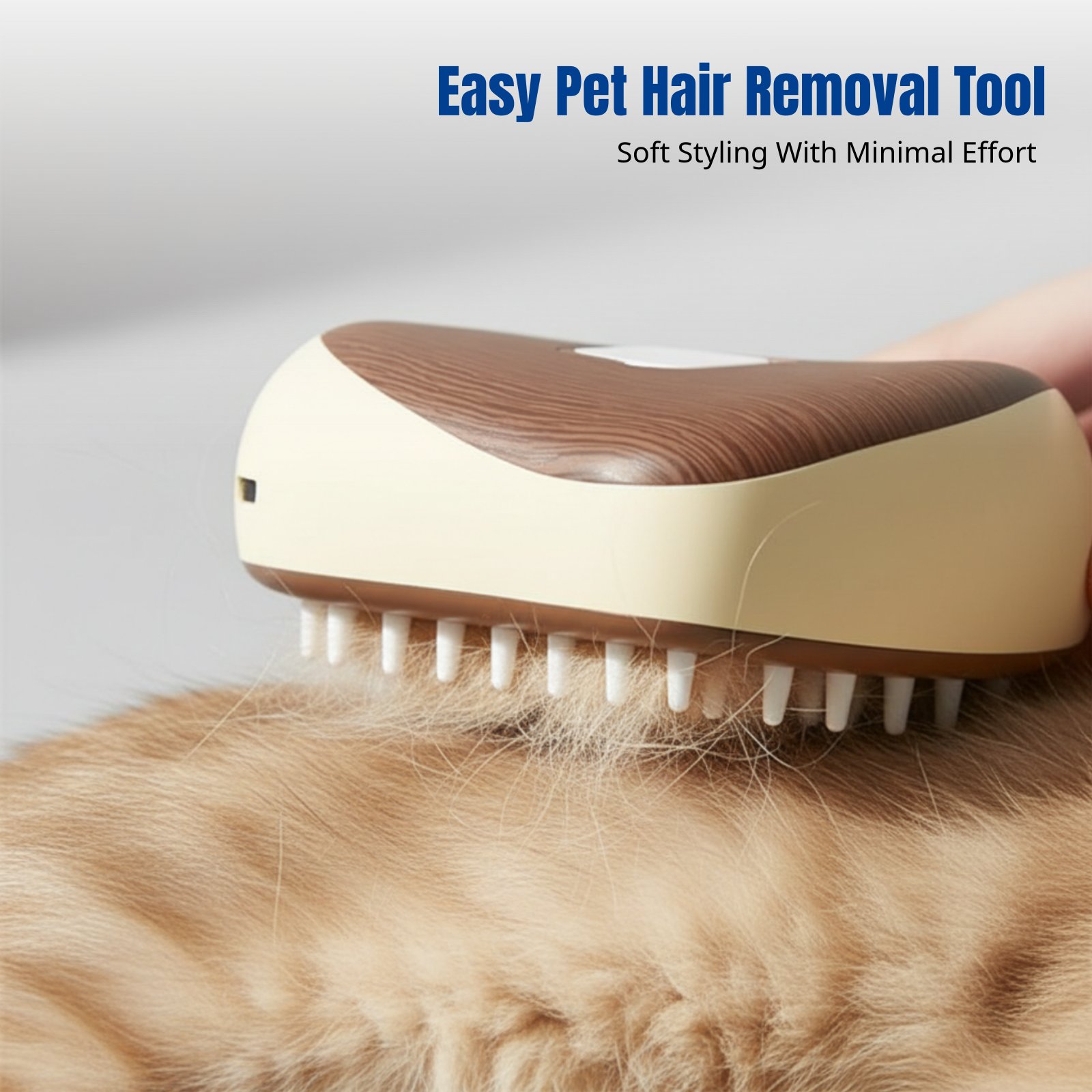 Паровая расческа для животных, – обзор и цена Pet Hair Remover Brush