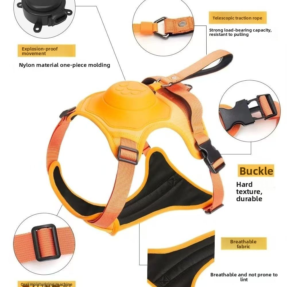 Поводок-шлейка для собак 2-в-1 – обзор и цена No Pull Dog Harness