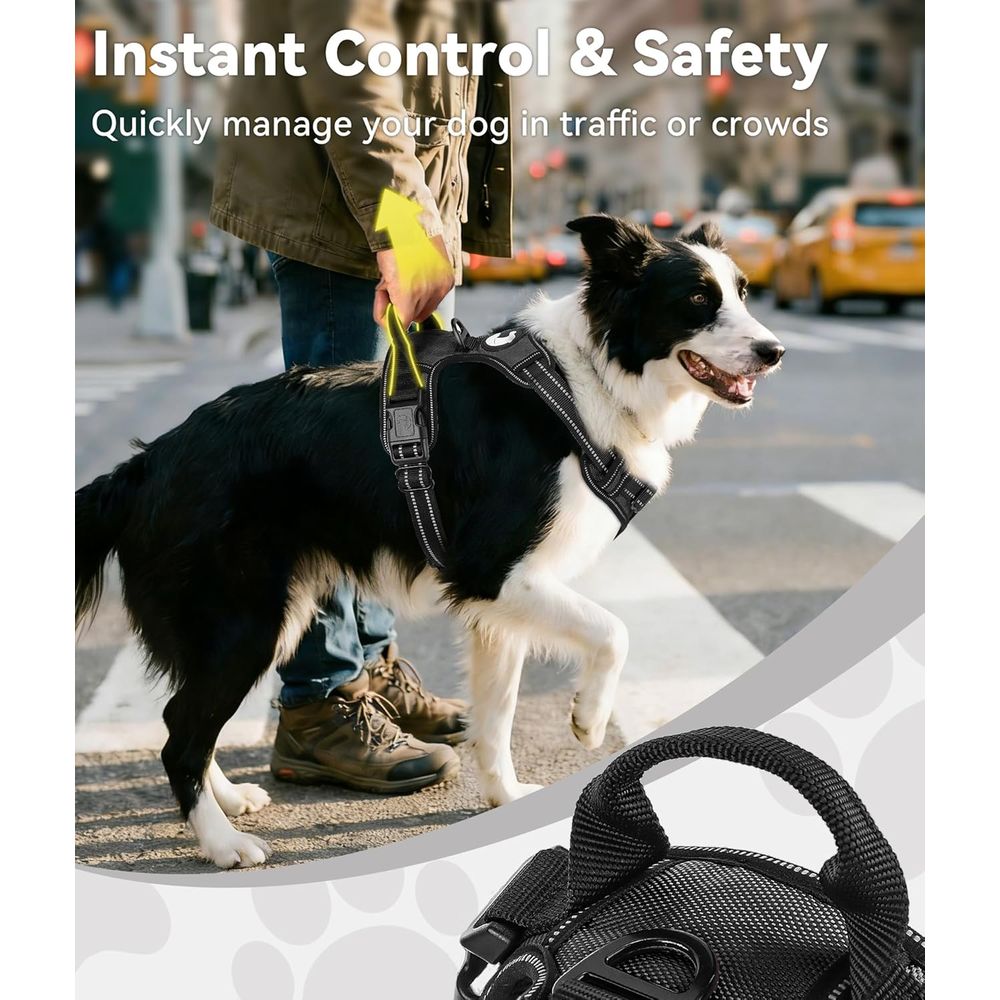 Шлейка для собак без натяжения – обзор и цена No Pull Dog Harness