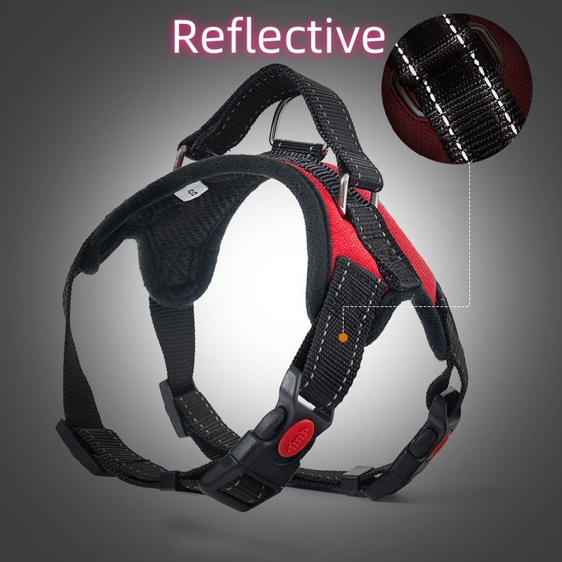 Шлейка для собак с отражающими – обзор и цена No Pull Dog Harness