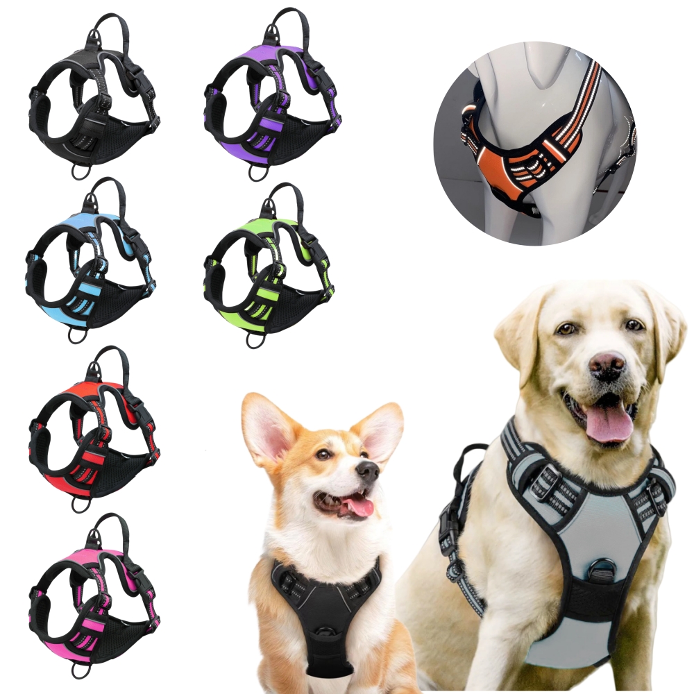 Шлейка для собак без натяжения – обзор и цена No Pull Dog Harness