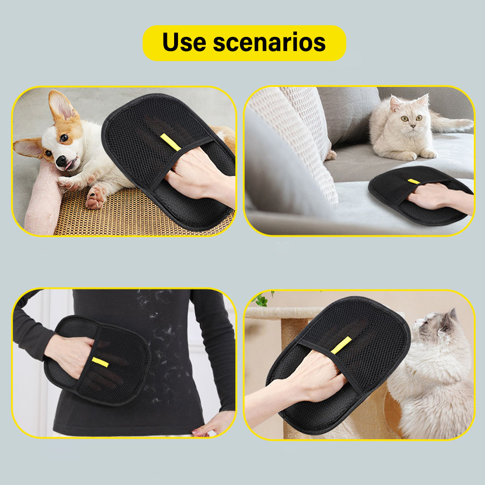 Перчатки для груминга животных – обзор и цена Pet Hair Remover Brush